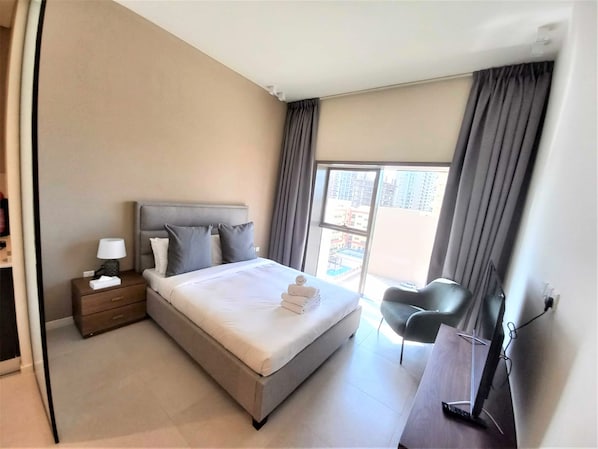 Comfort-Studio (0 Bedroom) | Ausblick vom Zimmer