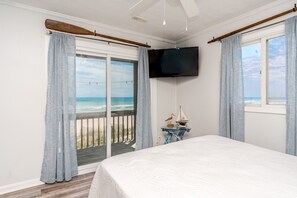 4 bedrooms, iron/ironing board, free WiFi - Sanderling - 4 bedroom, 2.5 Oceanfront Home in North Topsail Beach! (North Topsail Beach)