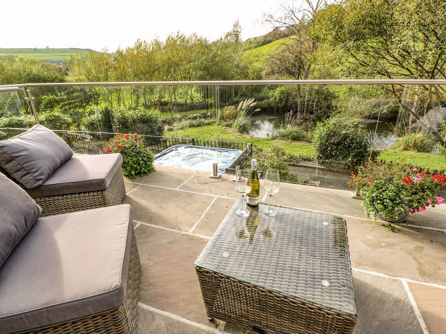 Ferienhaus | Balkon