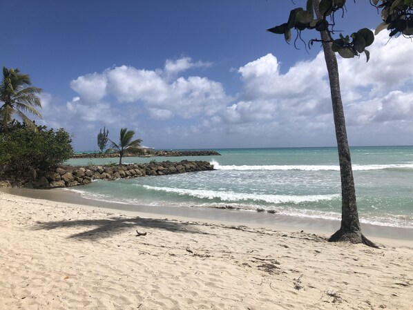 Beach nearby, beach towels