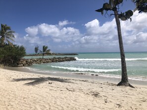 Beach nearby, beach towels