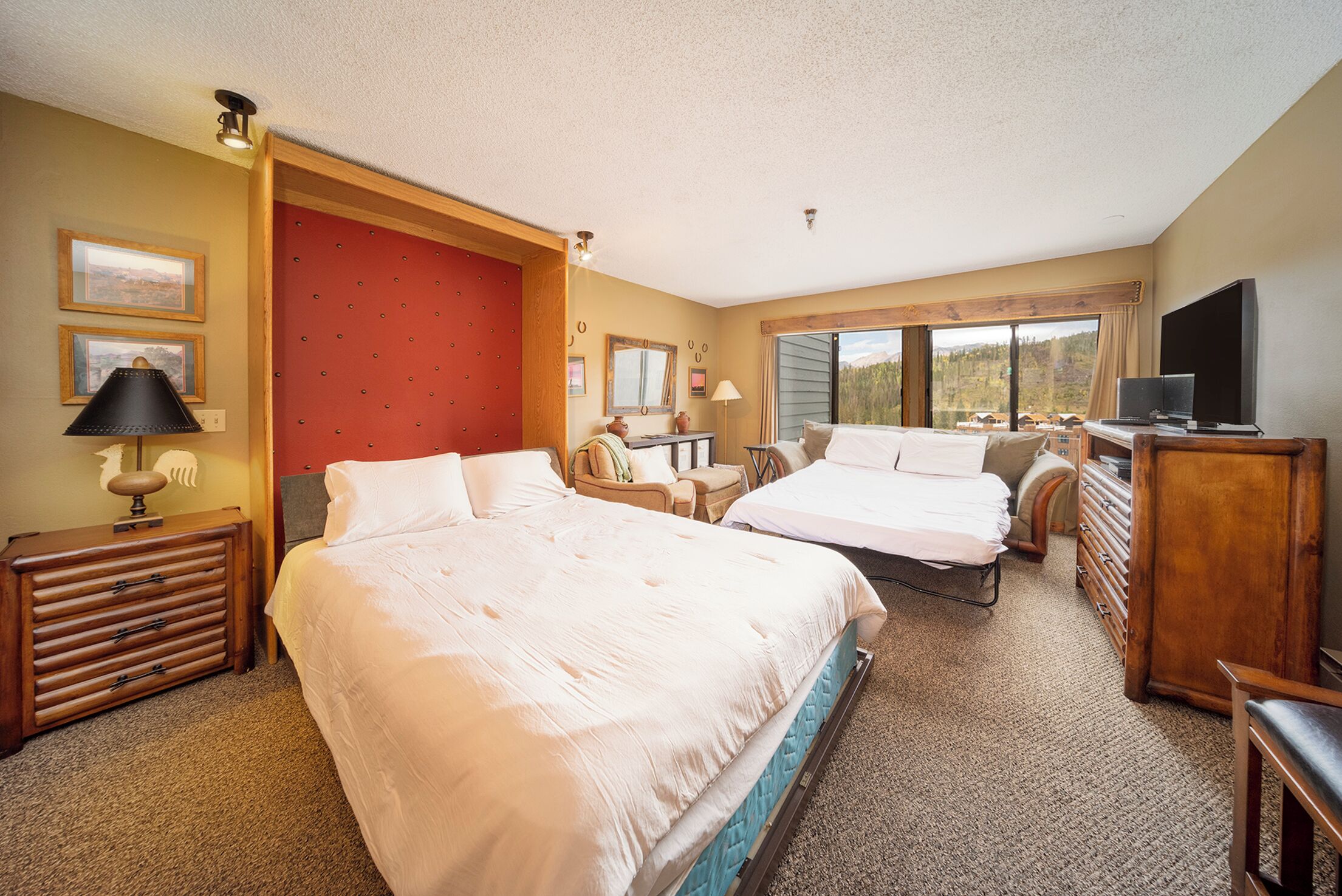 Internet, ropa de cama y acceso para silla de ruedas 