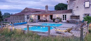 Ulkouima-allas, lämmitetty uima-allas