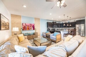 Smart TV, video games, ping pong