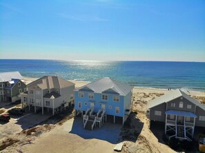 Exterior - Silver Dunes West: 4  BR, 3  BA Duplex in Gulf Shores, Sleeps 12 (Gulf Shores)