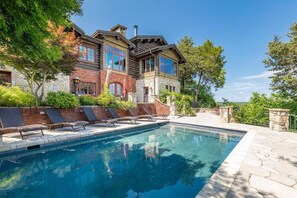 Una piscina climatizada