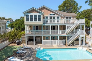 Exterior - Turtles Nest: Private Pool, Spa, Corolla Light (Corolla)