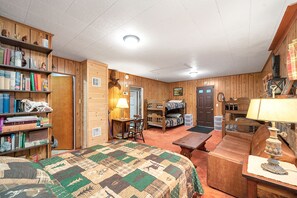 1 chambre, fer et planche à repasser, Wi-Fi gratuit, draps fournis