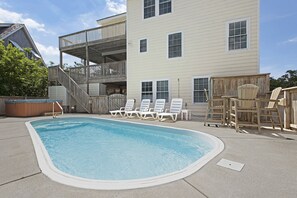 Beheizter Pool