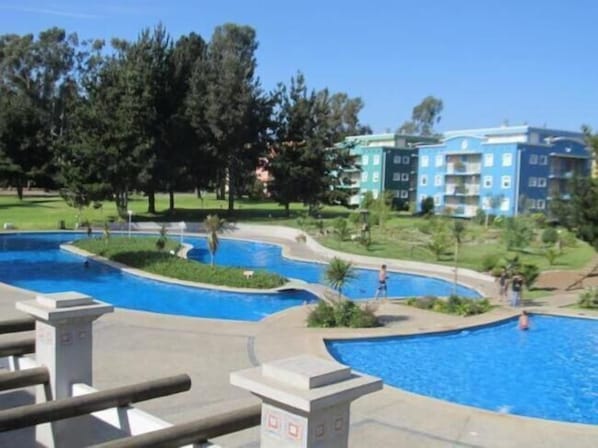 Alberca al aire libre 