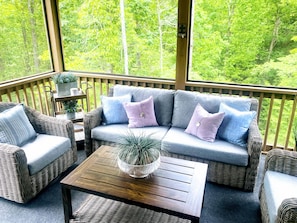 Smart TV, chimenea y libros