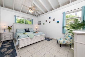 2 bedrooms, iron/ironing board, travel crib, internet