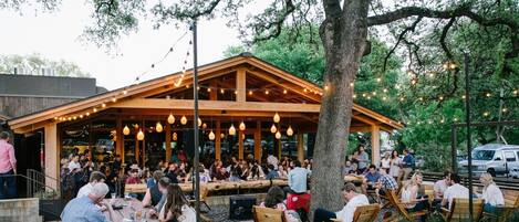 Restaurante al aire libre