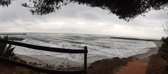 Apartment "La Veranda": the beaches of San Lorenzo al Mare just a few steps away
