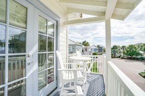 Cottage Standar, 2 kamar tidur, tepi pantai | Pemandangan balkon