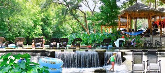 Waterfront Cabin with: Kayaking, Paddleboarding, Swimming Pool & Hot Tub. - RC15