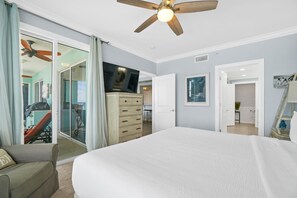 Individually decorated, individually furnished, laptop workspace - En Soleil Beach Resort By Panhandle Getaways (Panama City Beach)