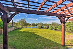 Property grounds - NEW! Gorgeous Mediterranean-style home with relaxing lakeview! (San leon)
