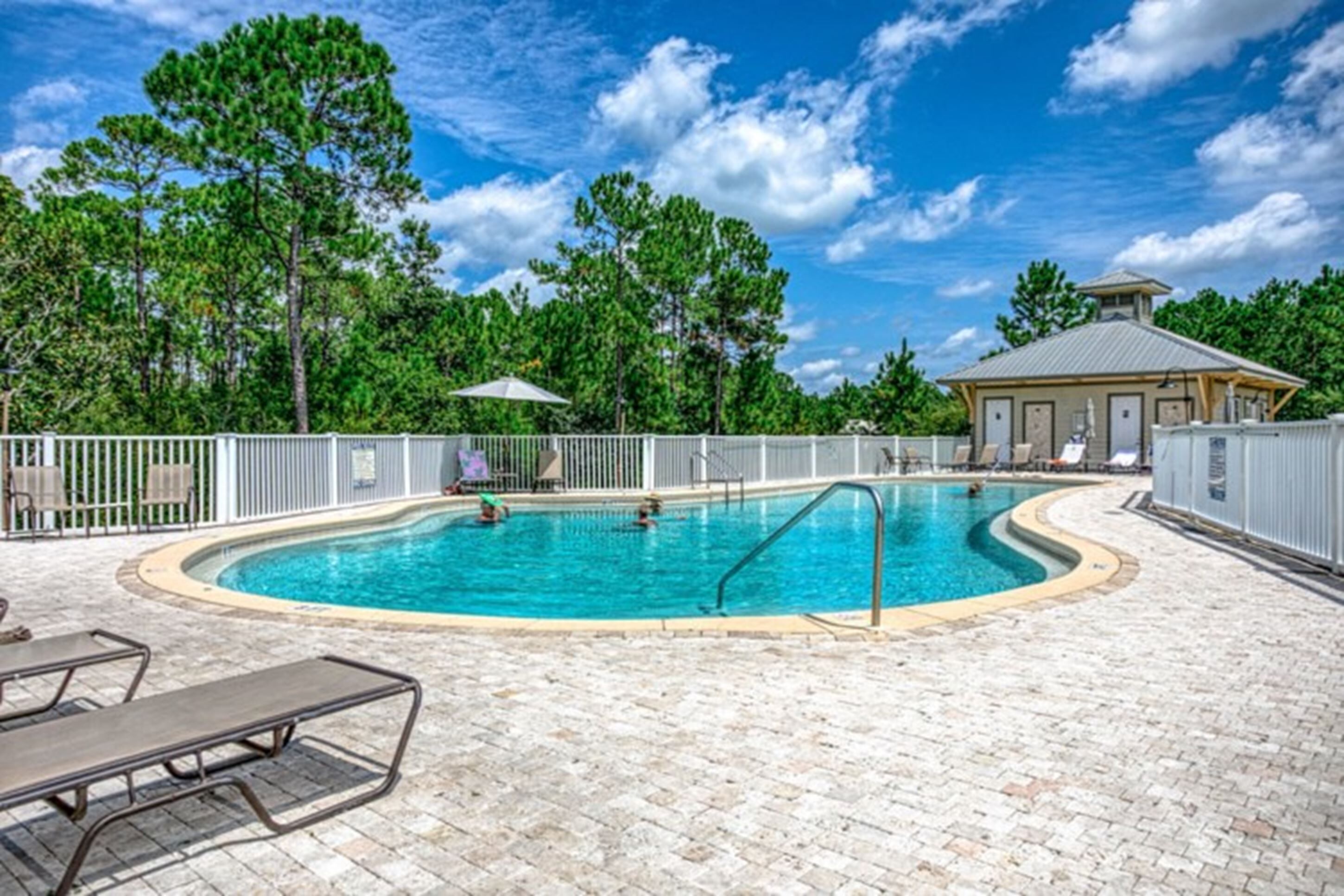 Seasonal outdoor pool