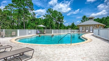 Seasonal outdoor pool