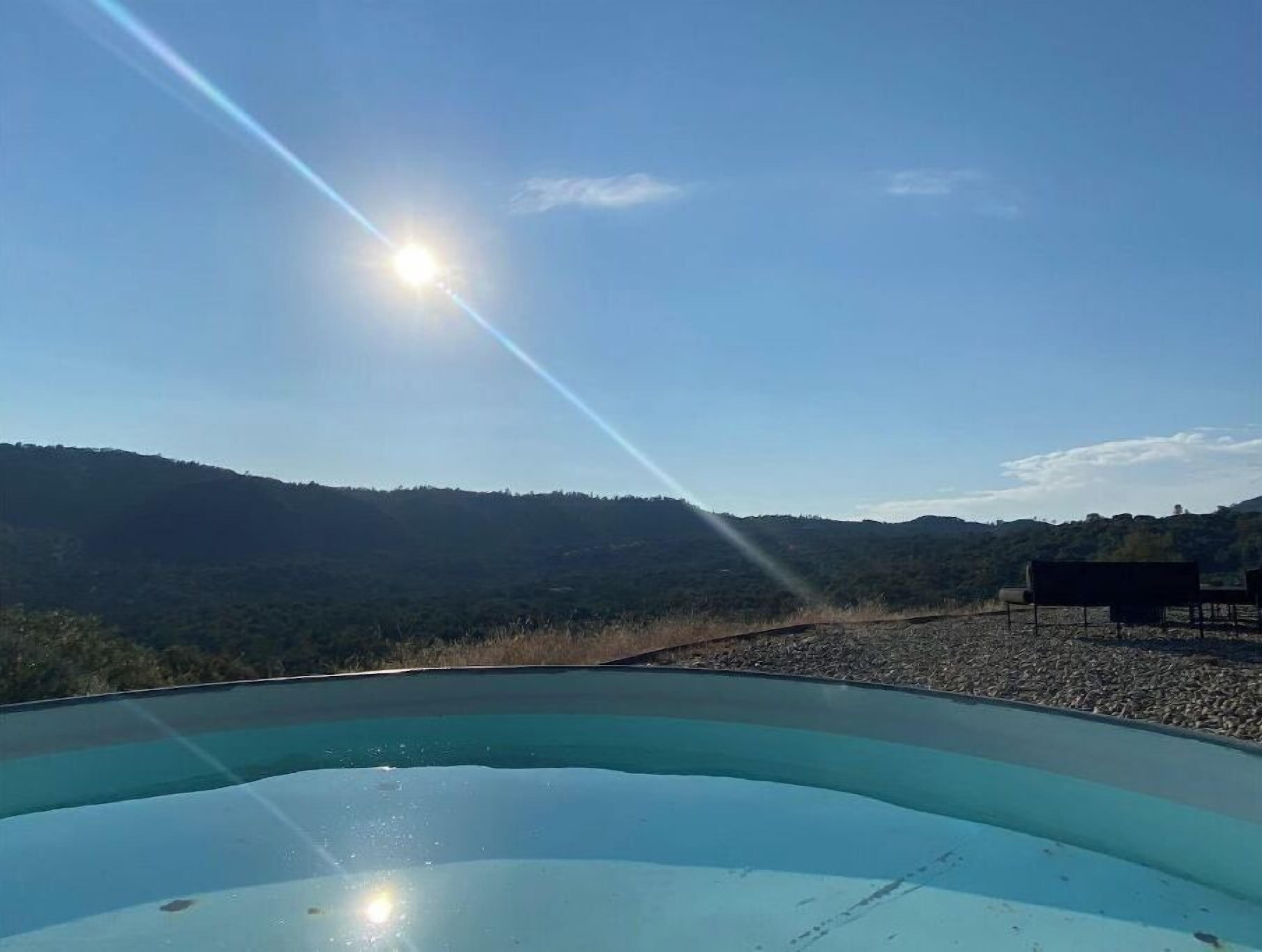 Idromassaggio all'aperto