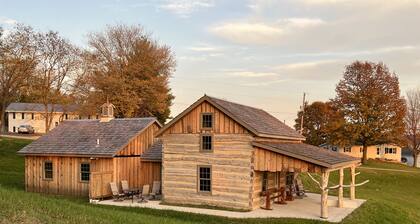 Wooden Head Cabin Early1800's Log Cabin with a View and Modern Amenities