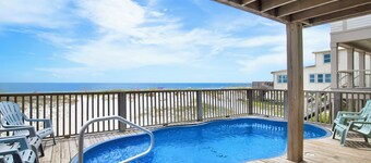 Marvel by the Sea – Beachfront | Pet Friendly | Heated Pool