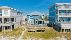 Exterior - Marvel by the Sea – Beachfront | Pet Friendly | Heated Pool (Gulf Shores)