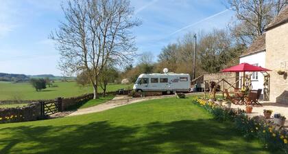 Large Static Motorhome-Stunning Countryside Views