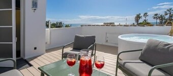 2 Beautiful Beach Front Villa in Mijas Playa Club