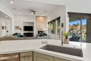 Interior - Beautiful Palm Desert Retreat | Amazing Backyard with Pool, Swim-up Bar, Waterfall & Hot Tub (Palm Desert)