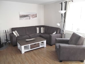Fernseher, Kamin