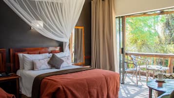 Double Room, River View | In-room safe, individually decorated, desk, iron/ironing board