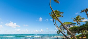 2Br Kauai Kailani Condo, Pool, walk to Ocean & Shops, AC KK117