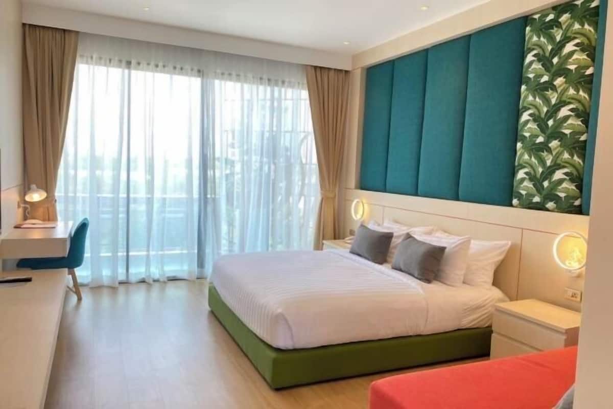 Ropa de cama de alta calidad y minibar