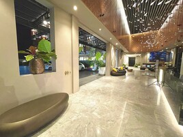 Sala de estar en el lobby