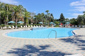 Indoor pool, a heated pool