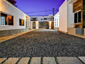 Enceinte de l’hébergement