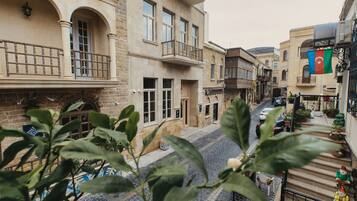 Fachada de la propiedad