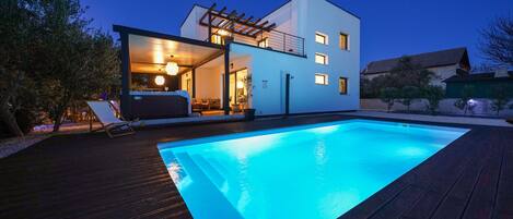 Piscine chauffée