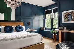 奢华单人房 (Ranger Suite) | 特色装修、特色家居、遮光窗帘、熨斗/熨板