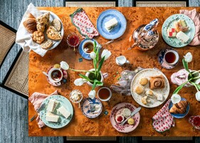 Daily buffet breakfast for a fee