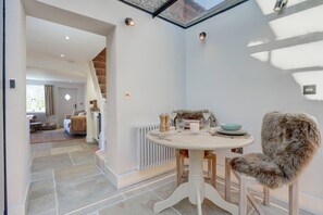 Cottage | Private kitchen | Fridge, oven, stovetop, dishwasher - Luxury 1 bed Cottage With hot tub and log Burner (King's Lynn)