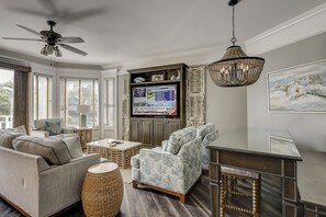 Smart TV - 2112 SeaCrest -Stunning Villa offers Lowcountry luxury living! (Hilton Head Island)