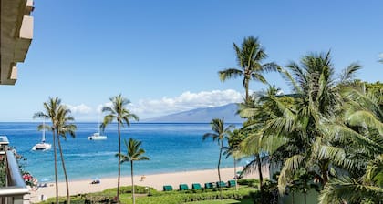 Remodeled Ocean View Studio at The Whaler 518|Kaanapali Beach|Walk to Dining