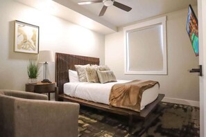 3 soverom, skrivebord, strykejern/-brett og wi-fi (inkludert)