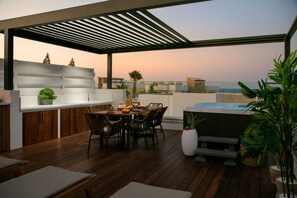 Rooftop terrace