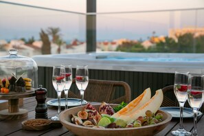 Terrasse sur le toit