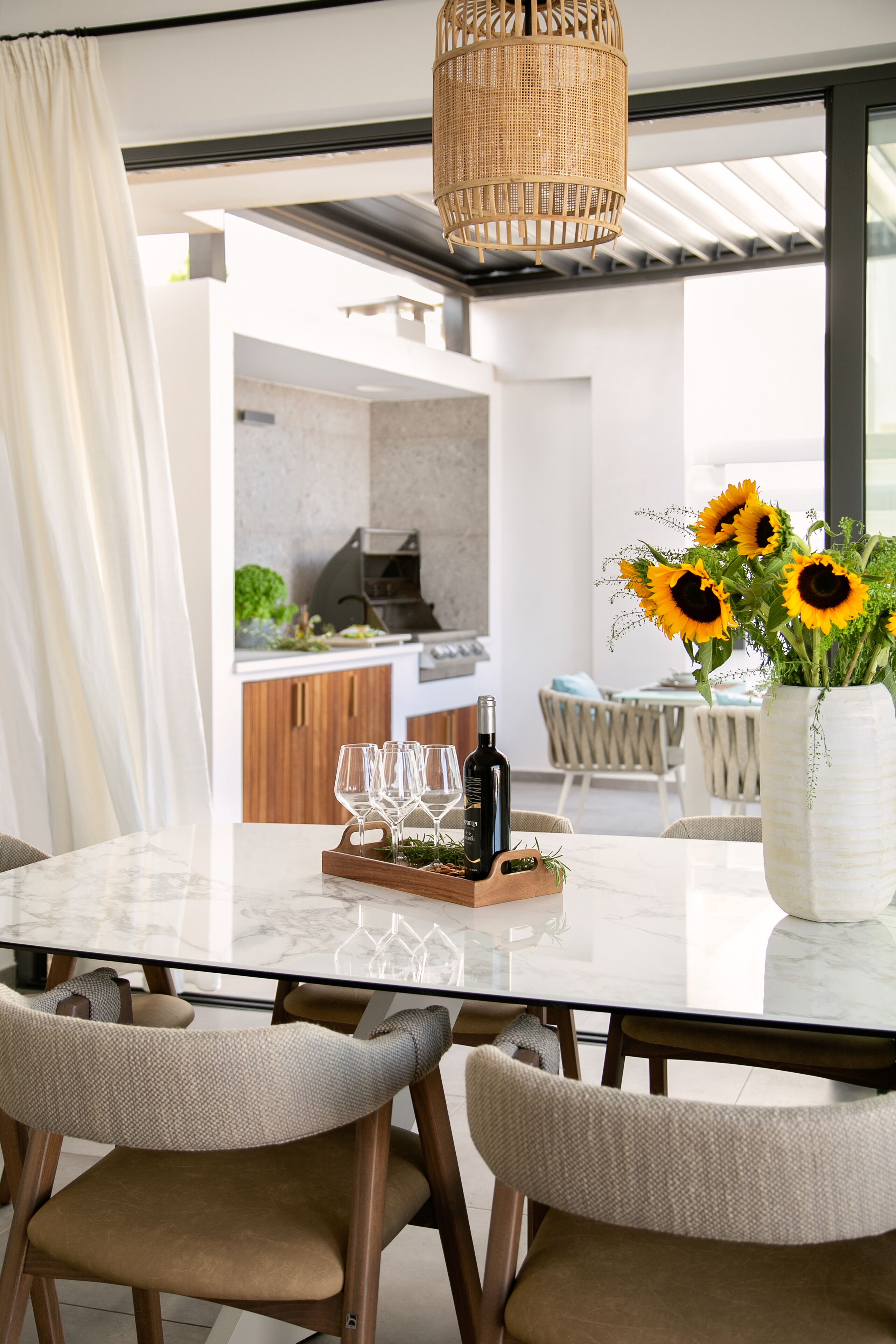 Luxury Villa | Living area | Flat-screen TV