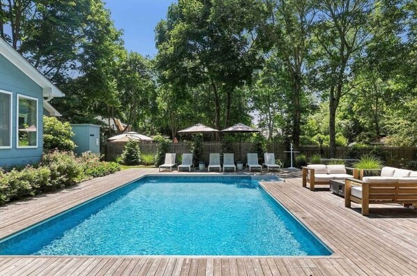 Außenpool, beheizter Pool